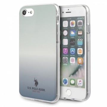 U.s. Polo Assn. US Polo USHCI8TRDGLB iPhone 7|8|SE 2020 | SE 2022 niebieski|blue Gradient Pattern Collection