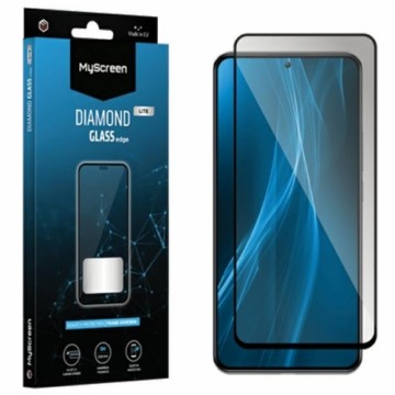 Myscreenprotector MS Diamond Glass Edge Lite FG Tecno Spark 10|10C|Spark Go 2023 czarny|black Full Glue