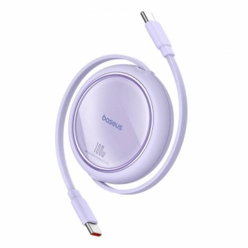 Cable USB-C to USB-C Baseus Free2Draw, PD, 100W, 1m (purple)