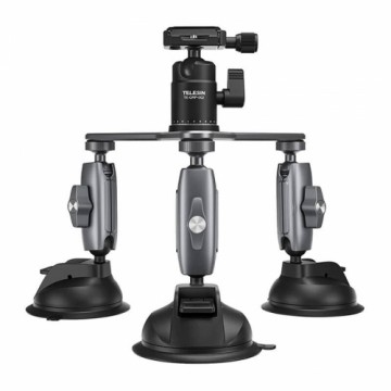 TELESIN Three-Arm Suction Mount - TE-TSB-001