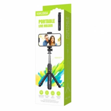 KAKUSIGA KSC-1143 bluetooth selfie stick | tripod with remote control (black)