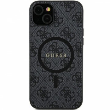 Guess GUHMS24SG4GFRK MagSafe case for phone Samsung S921 Galaxy S24 black