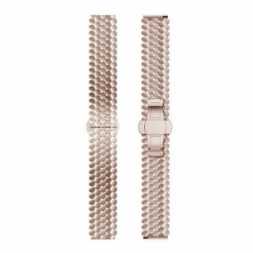 Beline pasek Watch 20mm Metal Honeycomb różowo-złoty |rosegold box