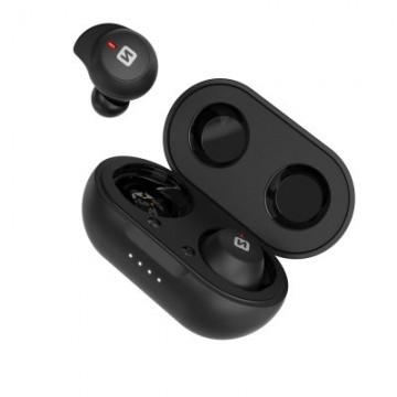 Swissten Stone Buds Bluetooth 5.0 Stereo Austiņas ar Mikrofonu Melnas