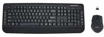 ESPERANZA EK120 ASPEN - Wireless Keyboard + Wireless Mouse USB 2.4 GHz