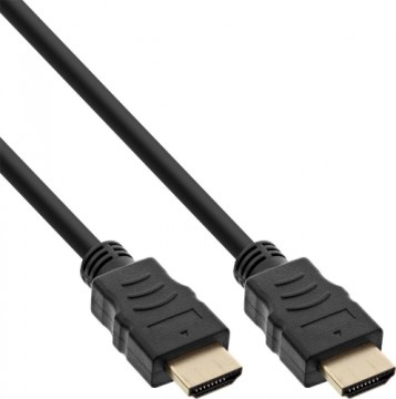 Кабель InLine HDMI - HDMI 0,3 м черный (17033P)