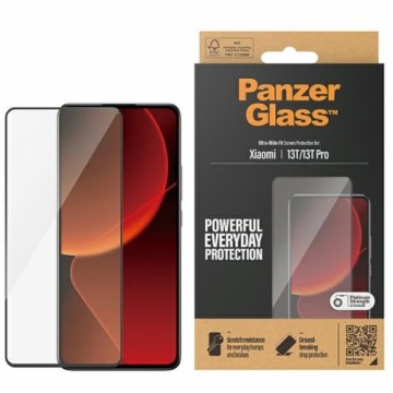 PanzerGlass Ultra-Wide Fit Xiaomi 13T | 13T Pro Screen Protection Antibacterial czarny|black 8069