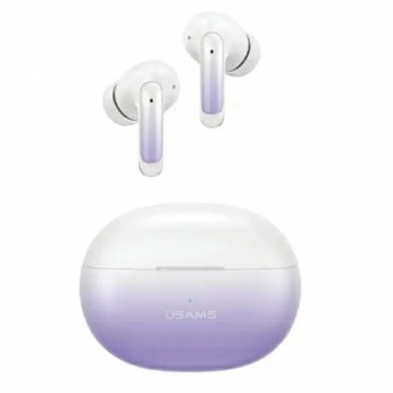 USAMS Słuchawki Bluetooth 5.3 TWS X-don series ENC bezprzewodowe fioletowy gradient|purple blue BHUENCXD04 (US-XD19)