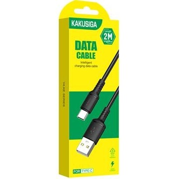 KAKUSIGA KSC-421 kabelis USB-C 2m melns