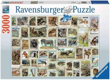 Ravensburger Puzzle Tierbriefmarken (17079)