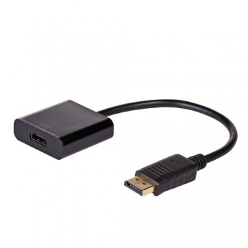 Akyga converter adapted with AK-AD-11 DisplayPort (m) | HDMI (f) 15cm