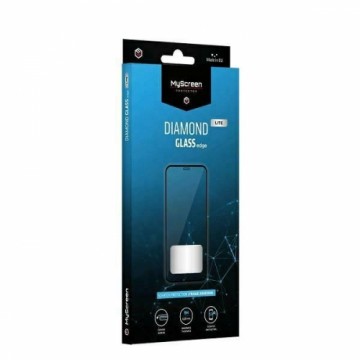 Myscreenprotector MS Diamond Glass Edge Lite FG iPhone 12 |12 Pro 6,1" czarny|black Full Glue