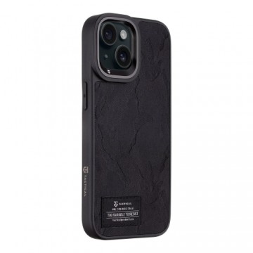 Tactical Camo Troop Cover for Apple iPhone 15 Black