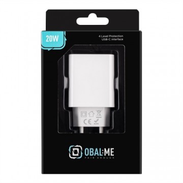 OBAL:ME Wall Charger USB-C 20W White