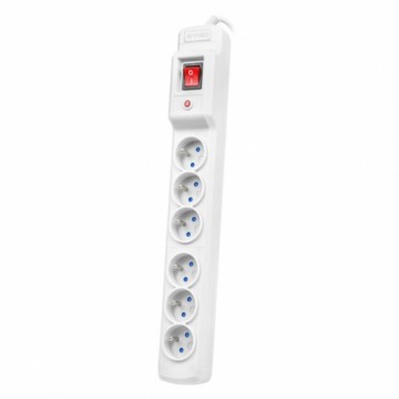 Armac Multi M6 | Power strip | anti-surge system, 6 sockets, 5m cable, gray