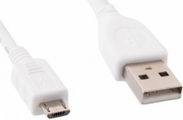 Kabelis Gembird USB Male - MicroUSB Male 0.5m White