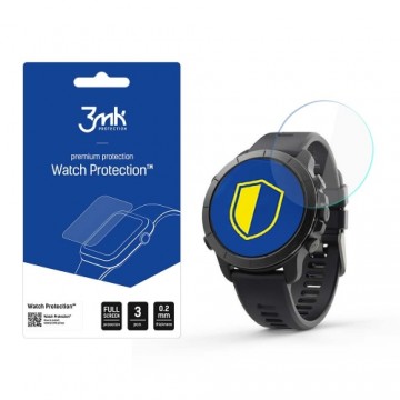 Elemnt Rival Multisport GPS Watch - 3mk Watch Protection™ v. FlexibleGlass Lite screen protector