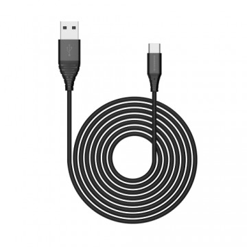 Riversong cable Alpha S USB - USB-C 1,0m 2,4A black CT32