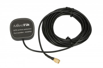 MikroTik ACGPSA | GPS antena | 1575,4 MHz, 1x SMA, IP67, izmantošanai ar LtAP mini LTE komplektu