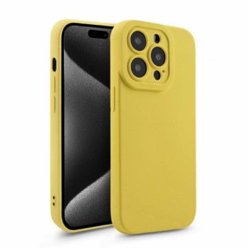 Fusion Accessories Fusion Softy прочный силиконовый чехол для Apple iPhone 15 Plus желтый