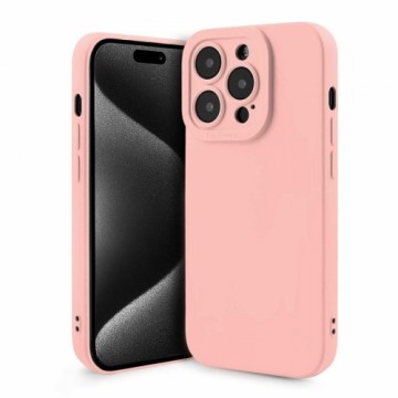 Fusion Accessories Fusion Softy прочный силиконовый чехол для Apple iPhone 15 Plus розовый