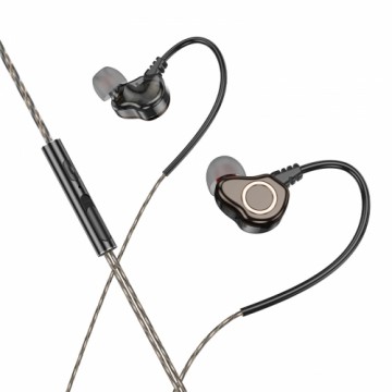 Borofone Earphones BM88 Sea with microphone black