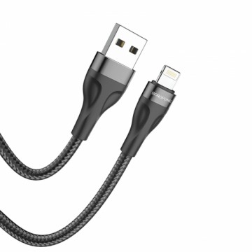 Borofone Cable BX61 Source - USB to Lightning - 2,4A 1 metre black