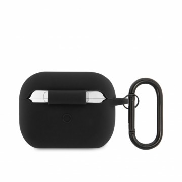 Lacoste Liquid Silicone Croc Logo Case for AirPods Pro Black