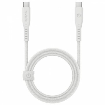 ENERGEA kabel Flow USB-C - USB-C 1.5m biały|white 240W 5A PD Fast Charge