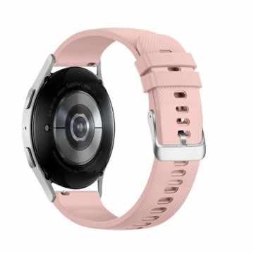 Beline pasek Watch 20mm Grid Texture Silicone różowy |pink box