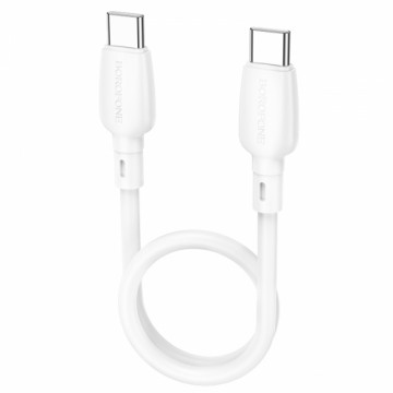 Borofone Cable BX93 Super Power - Type C to Type C - 60W 3A 0,25 metres white