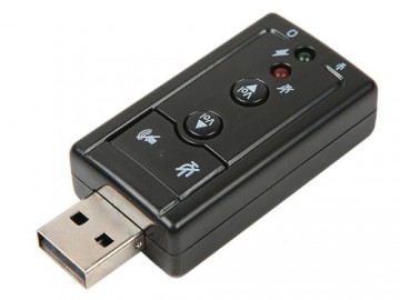 Goodbuy skaņas karte USB | 7.1 | Regulējams skaļums | Mikrofons