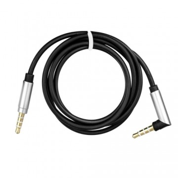 Fusion 90 degrees AUX Cable 3.5 mm -> 3.5 mm 1m black