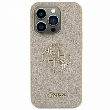 Guess GUHCS23FEHG4SGD S23 FE S711 złoty|gold hardcase Glitter Script Big 4G