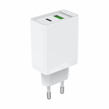 USB(A+C) Wall Charger Vention FBBW0-EU (18W|20W) White