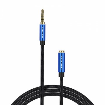 TRRS 3.5mm Male to 3.5mm Female Audio Extender 5m Vention BHCLJ Blue