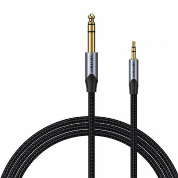 3.5mm TRS Male to 6.35mm Male Audio Cable 2m Vention BAUHH Gray