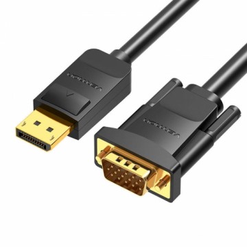 Vention HBLBI DisplayPort-VGA video kabelis 3 m melns