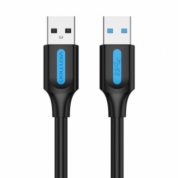 USB 3.0 cable Vention CONBI 3m Black PVC