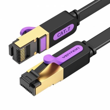 Flat UTP Category 7 Network Cable Vention ICABF 1m Black