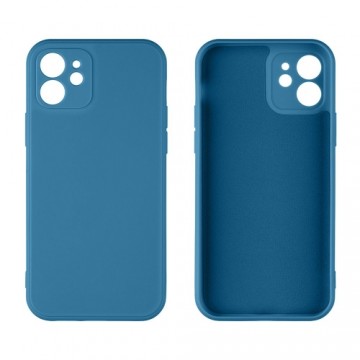 OBAL:ME Matte TPU Case for Apple iPhone 12 Dark Blue