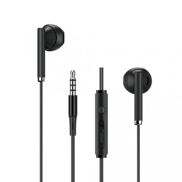 WIWU wired earphones EB312 jack 3,5mm black