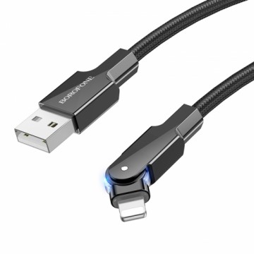 OEM Borofone Cable BU41 Kelly - USB to Lightning - 2,4A 1,2 metres black