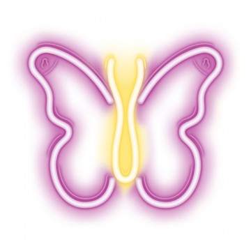 Neon LED Light BUTTERFLY pink NNE03 Neolia