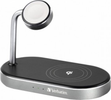 Lādētājs Verbatim WCS-02 3-in-1 Charging Stand