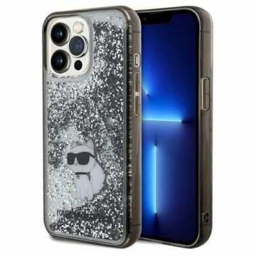 Karl Lagerfeld KLHCP13LLKCNSK iPhone 13 Pro | 13 6.1" transparent hardcase Liquid Glitter Choupette