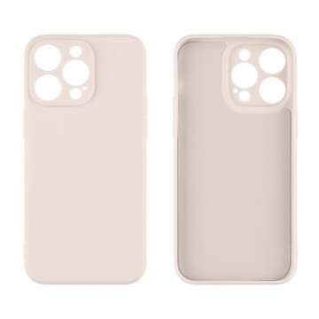 OBAL:ME Matte TPU Case for Apple iPhone 15 Pro Max Beige