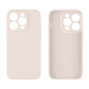 OBAL:ME Matte TPU Case for Apple iPhone 15 Pro Beige