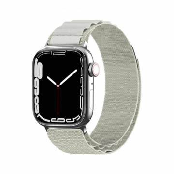 Hurtel Strap with Alpine steel buckle for Apple Watch 38|40|41 mm - silver