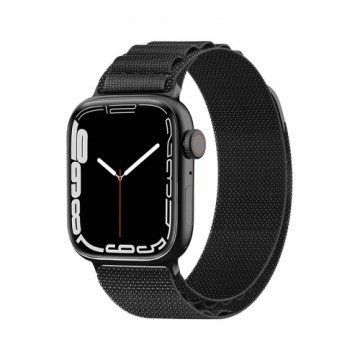 Hurtel Strap with Alpine steel buckle for Apple Watch 38|40|41 mm - black